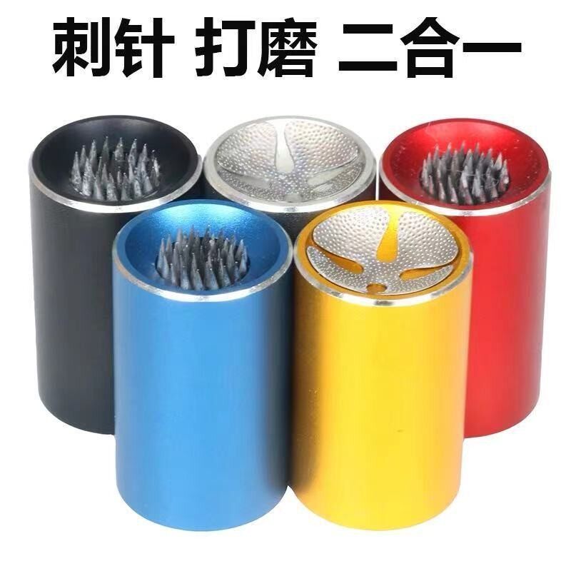 台球针刺用品配件笔形台球杆皮头刺针皮头修理工具针上粉针枪头