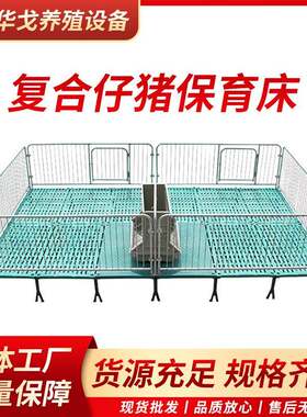 带粪板母猪限位栏落地式简易产床栏加厚热镀锌母猪定位栏养殖设备