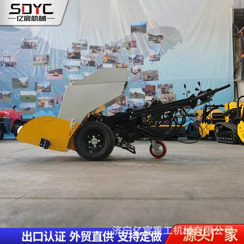 补小区沥青颗粒摊铺机 狭窄道路庭型院地面修老旧小改710造摊铺机