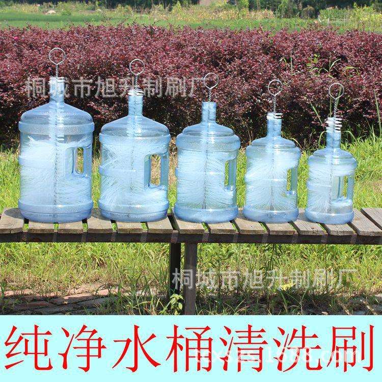 水机洗桶刷纯净水桶清洗刷扭丝刷子洗桶内壁毛刷洗桶机刷可改电动