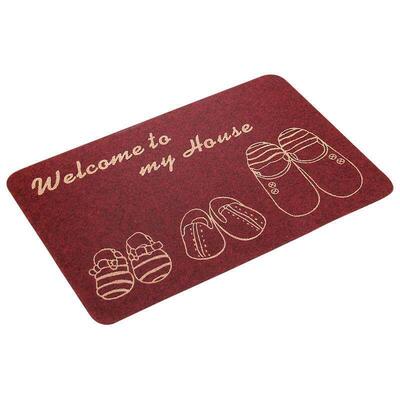 door mat household door mat at the gate of the