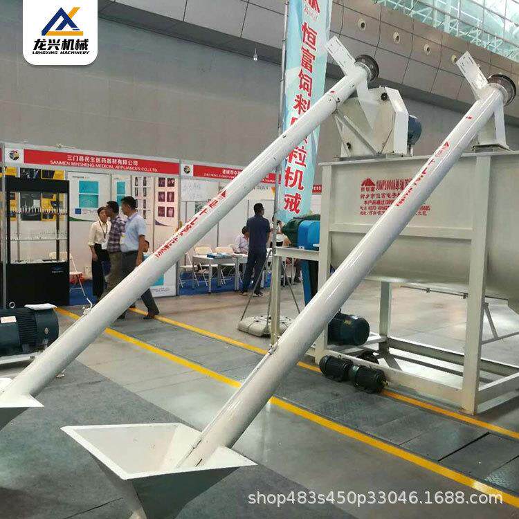 龙兴饲料厂加工设备小型猪牛羊养殖场配套粉料加工机组