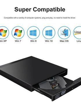 1套 颜色：黑色 材质：ABS 外置光驱 多功能DVD光驱 外置刻录机US