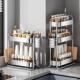 转不锈钢厨房置物架调功3292料架台长面调味瓶架方角多能刀具收纳
