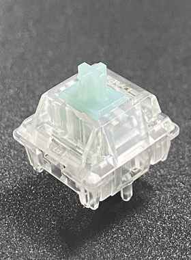 Key-sphere琉璃静音轴客制化机械键盘十字线性静音轴体独特滴水音