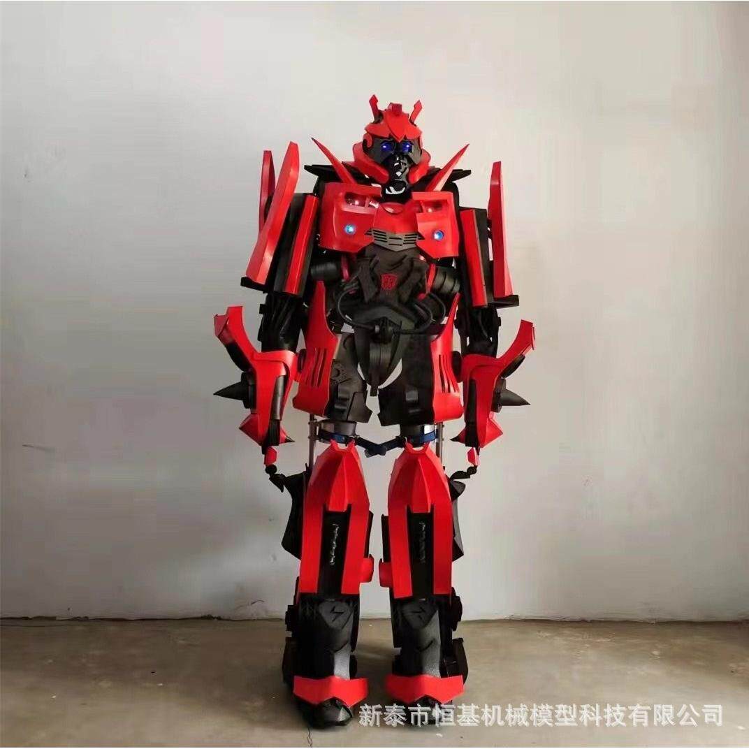 演出道具服可穿戴机器人机甲盔甲EVA泡棉材质招人神器暖场道具