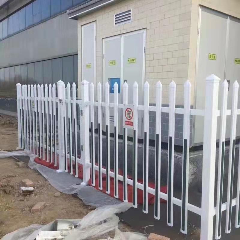 箱变围栏PV变压器护栏塑钢围栏电力护栏变电站围栏栅栏厂家直销