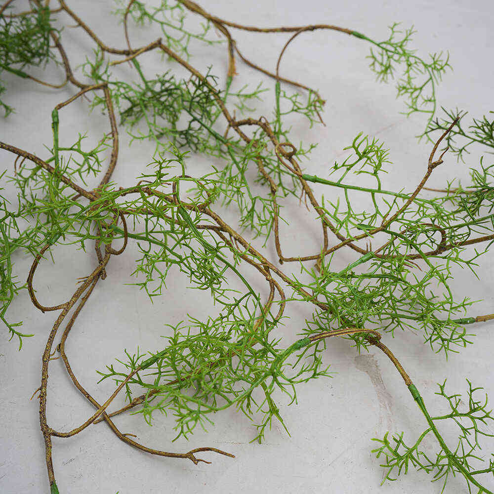 仿真绿植壁挂垂吊植物墙装饰藤条假花塑料室内客厅吊顶墙面挂件