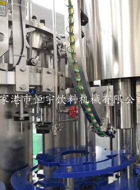 啤酒三合一灌装机玻璃瓶含气饮料等压灌装机灌装机制造厂家直销