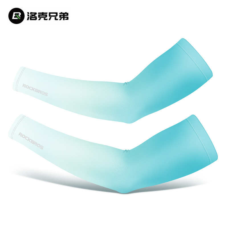 兄弟袖套夏季丝爽袖洛克套冰男女骑行手袖开车护臂冰户外防晒套袖