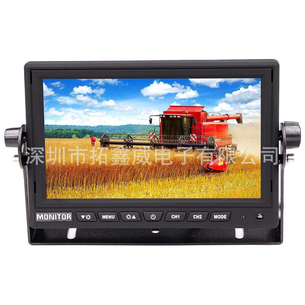 DC12-24V 宽电源高清数字屏800*480分辨率7寸车载显示器