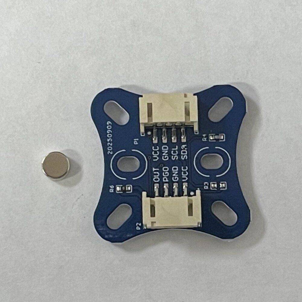 AS5600磁编码器模块 磁感应角度测量感测器模块 FOC 12位高精度