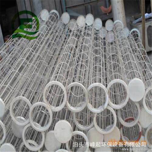 镀锌袋笼扁骨架除尘器袋笼褶皱骨架133*4000骨架袋式除尘器笼架