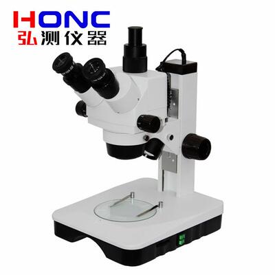 HC102BT型三目正置连续变倍体视显微镜立体熔深C接口、明场观察