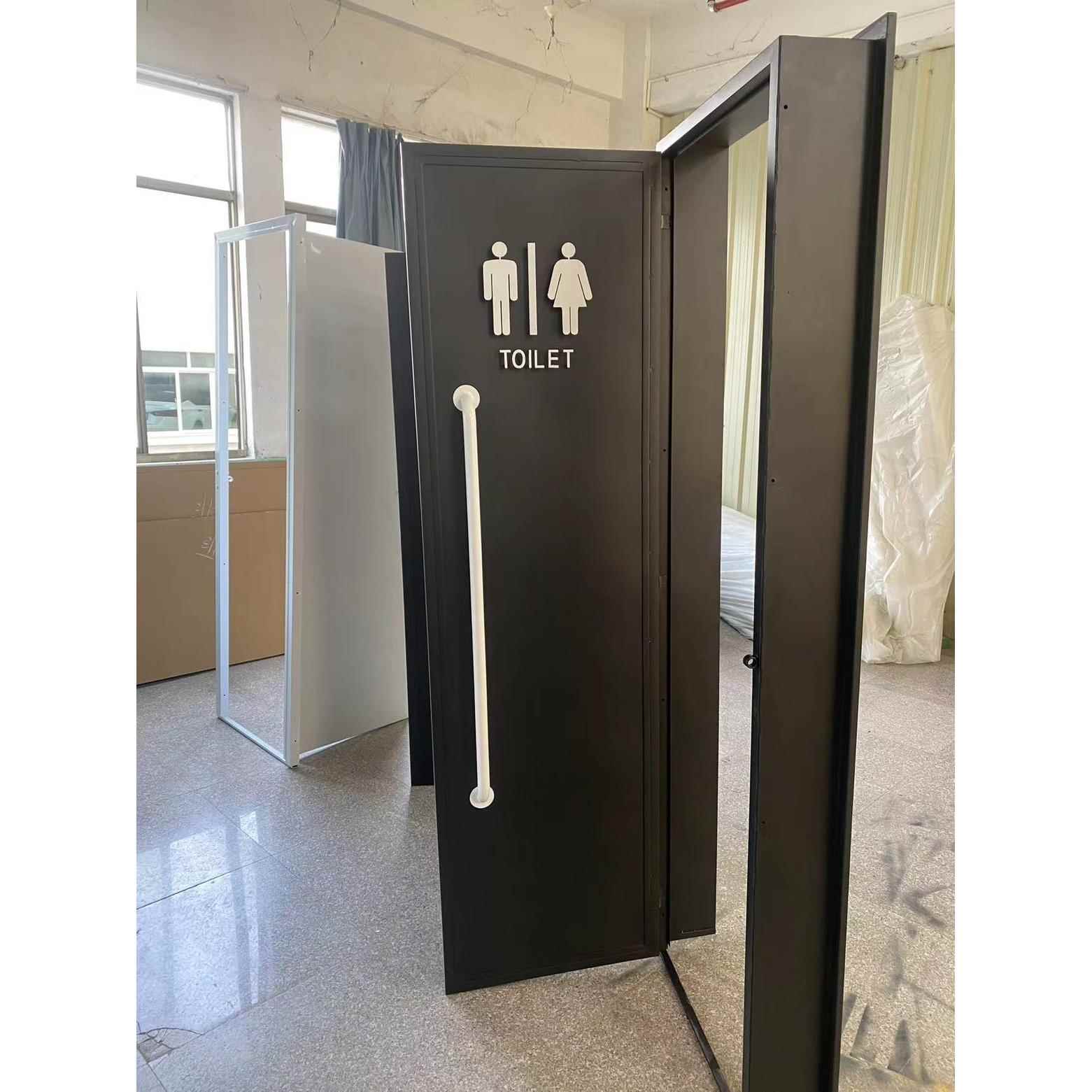 厕所门化妆室门集装箱门铁门工业风咖啡厅酒吧饭厅洗手间拉门
