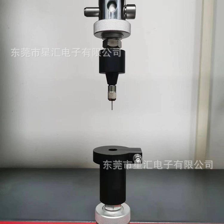 穿刺夹具10mm内孔尺寸薄膜刺穿测试治具夹具万能测试机配件厂