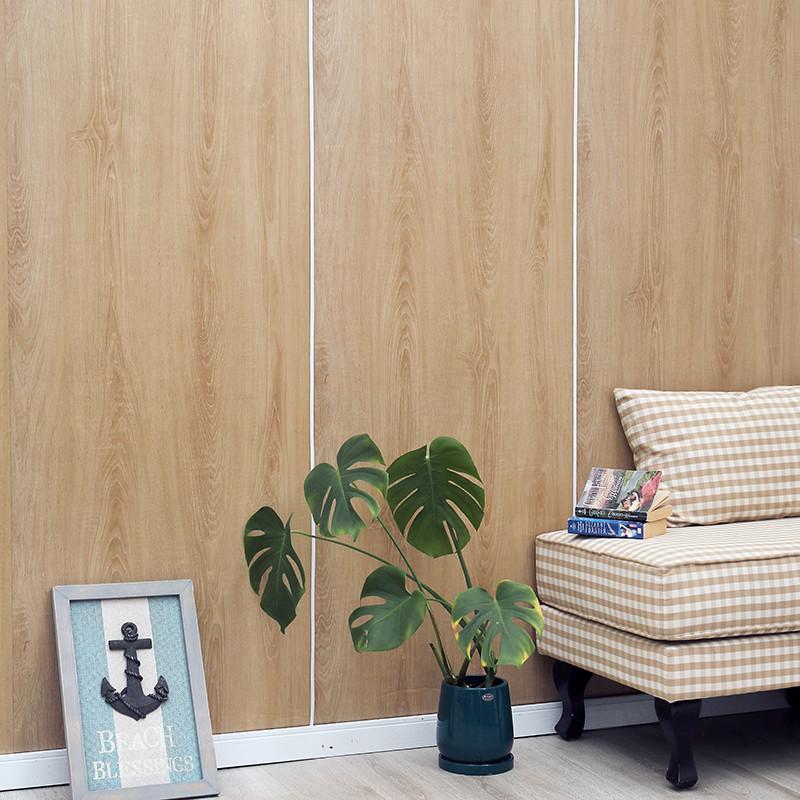 Z6553d立体木纹自粘墙贴遮丑补洞墙面翻新装饰瓷砖贴纸防水防潮铝