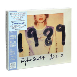 正版taylorswift泰勒斯威夫特霉霉1989专辑cd+歌词，本+拍立得