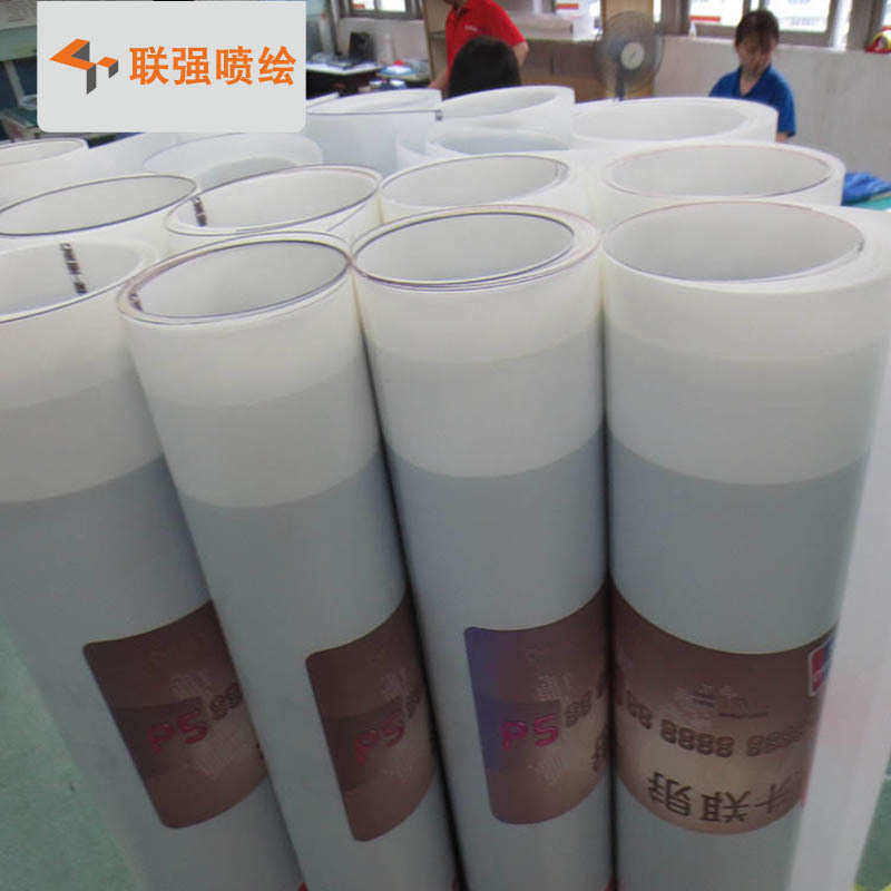深圳厂家专业供应商场地铁高透超宽UV灯箱片 高精度灯片喷绘制作