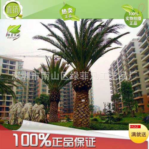 厂家热卖室外工程景观海藻树 广场酒店树假树可