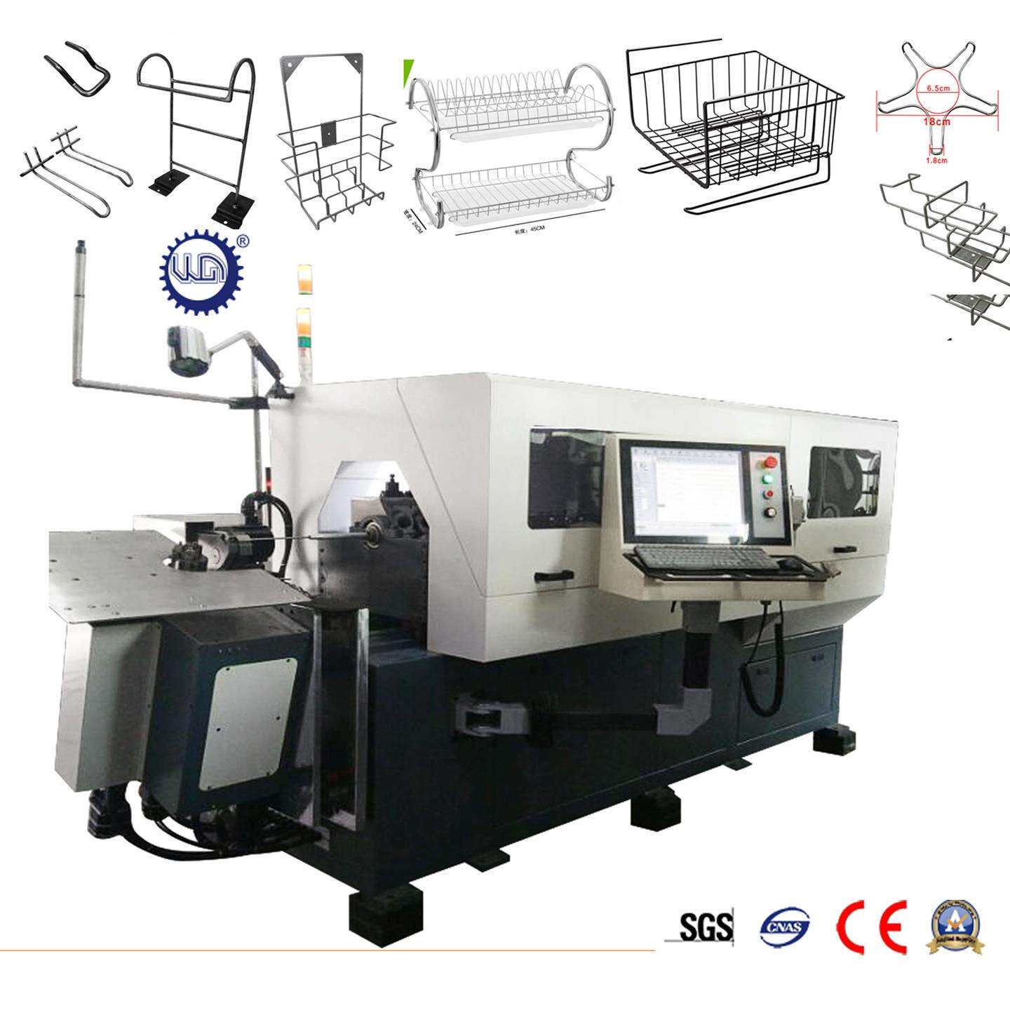 三维3D数控折弯机弯线机转线机建筑汽车自行车家具卫浴折弯机