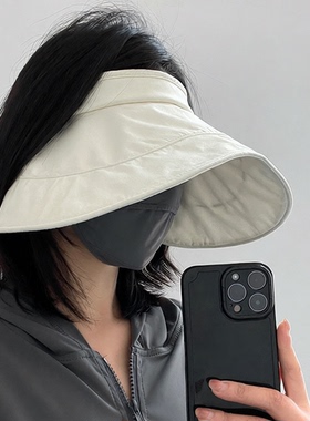 遮阳帽紫外线可折叠防晒时尚帽子