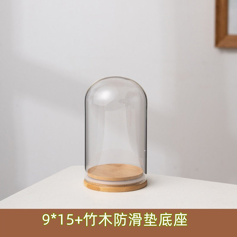 加高佛像玻璃罩手工手模珠宝模型摆设核雕公仔养装饰圆罩摆件