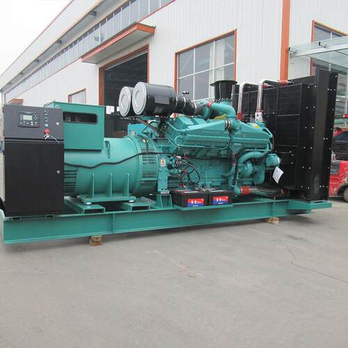 柴油发自电机组大型发电800KW000KW1200KW工COS业1居民机全动