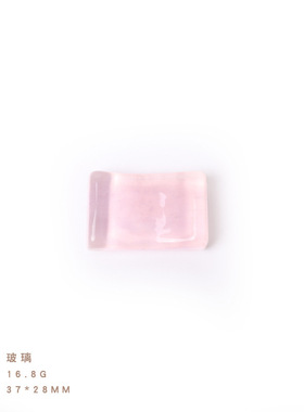 笔搁新款玻璃笔架清新彩色爱心长方圆形筷架桌面客厅饰品摆件装饰