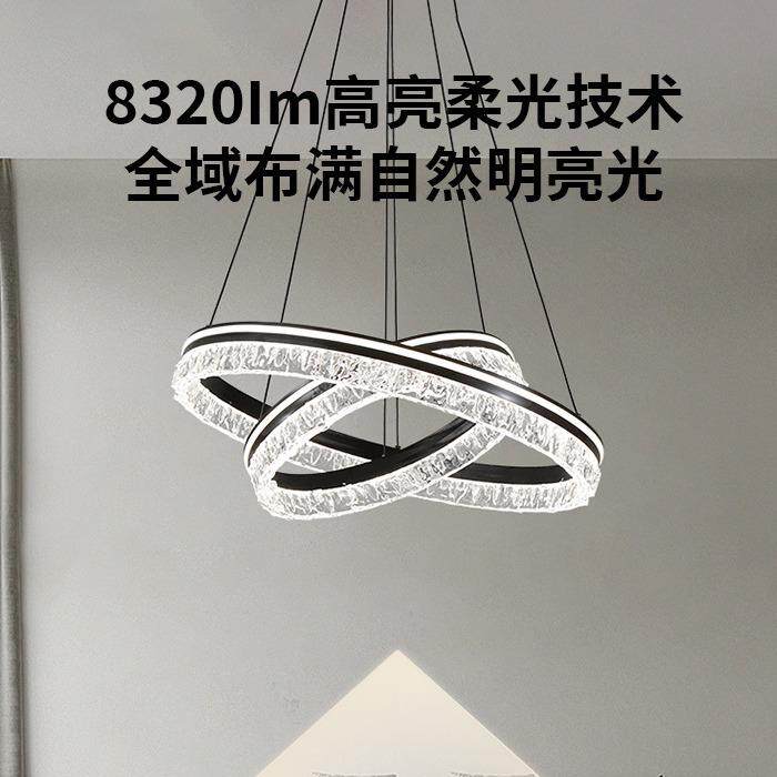 客厅吊灯2024年新款现代简约大气大厅主灯中山灯具
