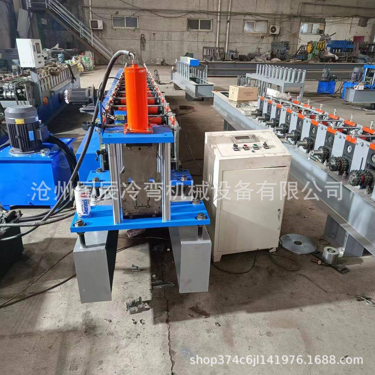 栅栏冷弯成型机彩钢栅栏机栅栏龙骨机全套冷弯成型设备