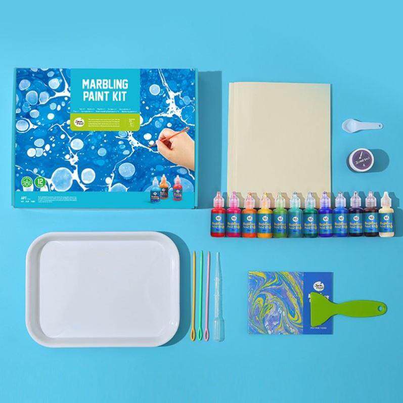 marbling pain kit water billiton paint suit floating paint