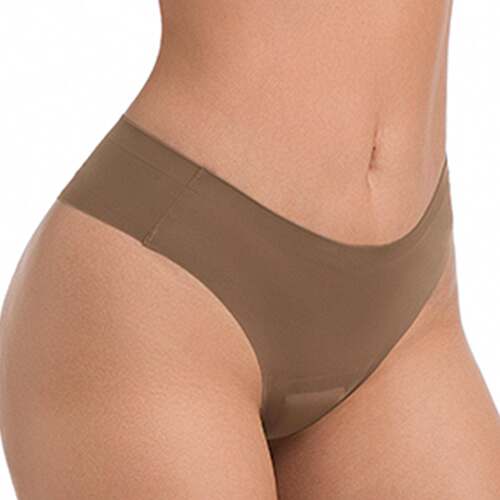 Zeriluna Padded Seamless Thong, designed to fit the shape of