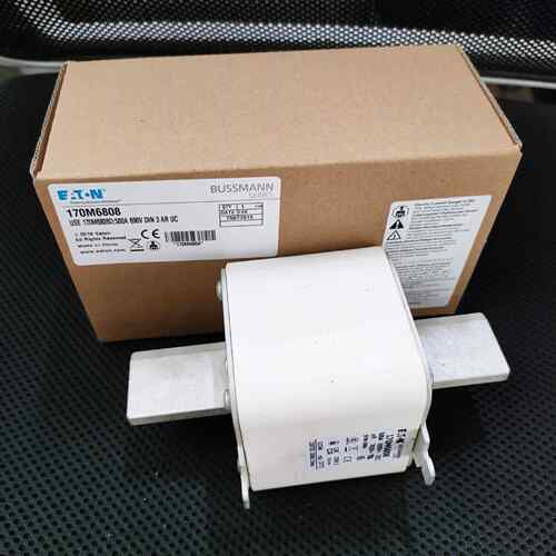 170M6808快速熔断器 690V 500A 巴斯曼BUSSMANN快速熔断器