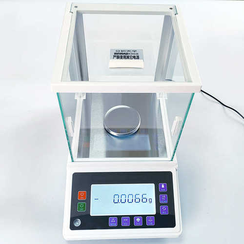 万分位0.0001电子秤液晶显示高精度称重计数秤实验室精密分析天平