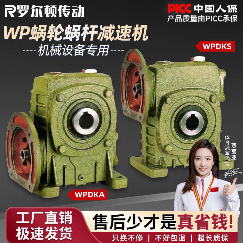 WPDKA/WPDKS607080100120135蜗轮蜗杆减速机变速齿轮箱波箱