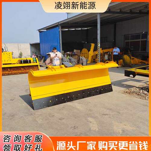 车载式推雪铲扫雪滚刷带动力道路清雪机除雪车清雪机厂家