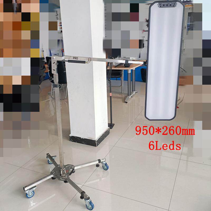 6色可调带轮支架整平灯 凹坑凹痕条纹检测汽车凹陷修理工具