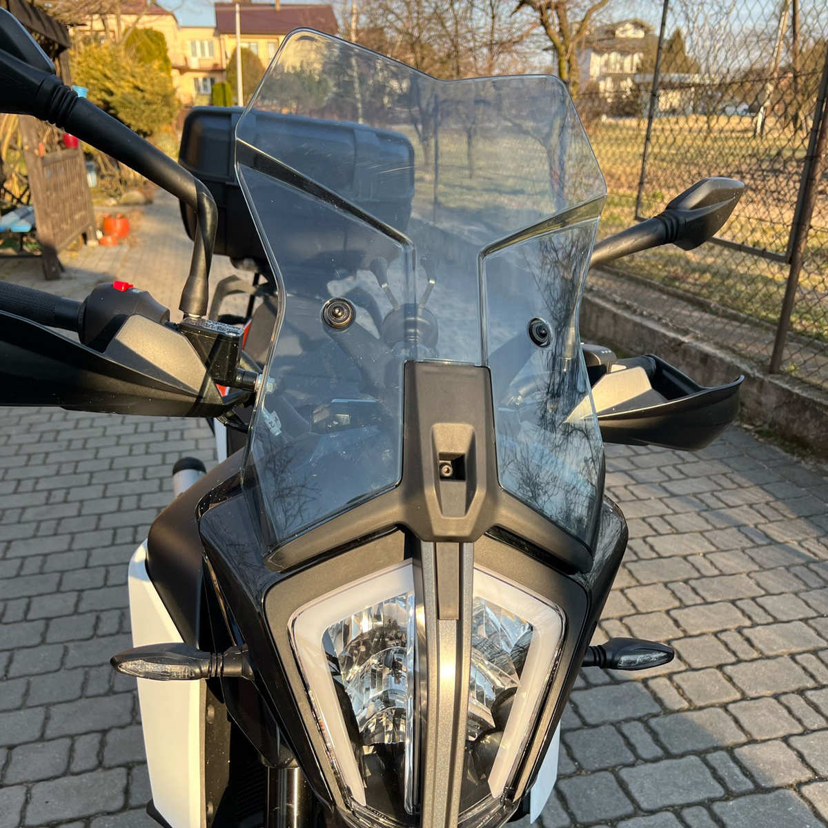 适用 KTM 250 ADV 21-24 改车摩托车加高 前风挡 挡风玻璃 挡风镜