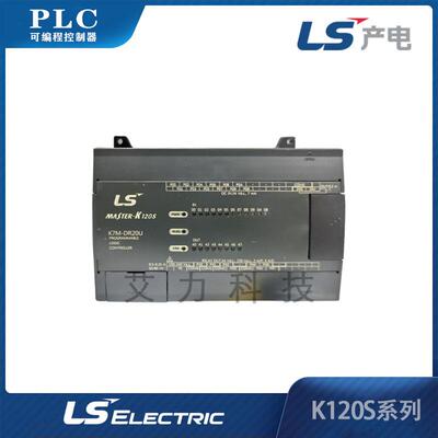 LS产电K7M-DR30U可编辑控制器PLC单元模块K120S继电器12点输出
