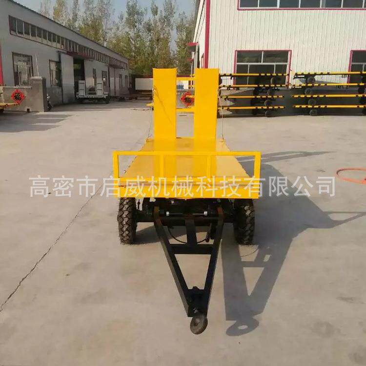 货源供应 2吨装载机拖车 自带爬梯厂家供应