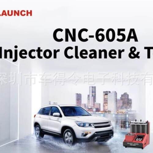 Launch直喷油嘴清洗机CNC605A GDI Injector Machine4/6 Cylinder