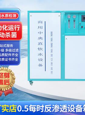 高端RO反渗透设备0.5T反箱体纯水过滤去离子净水处理净水器