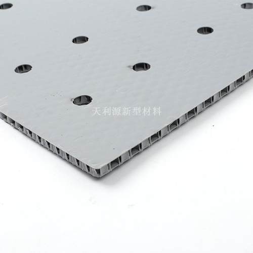 中空板打孔透气隔板防潮仓储笼垫板塑料蜂窝玻璃瓶托果围万通隔板