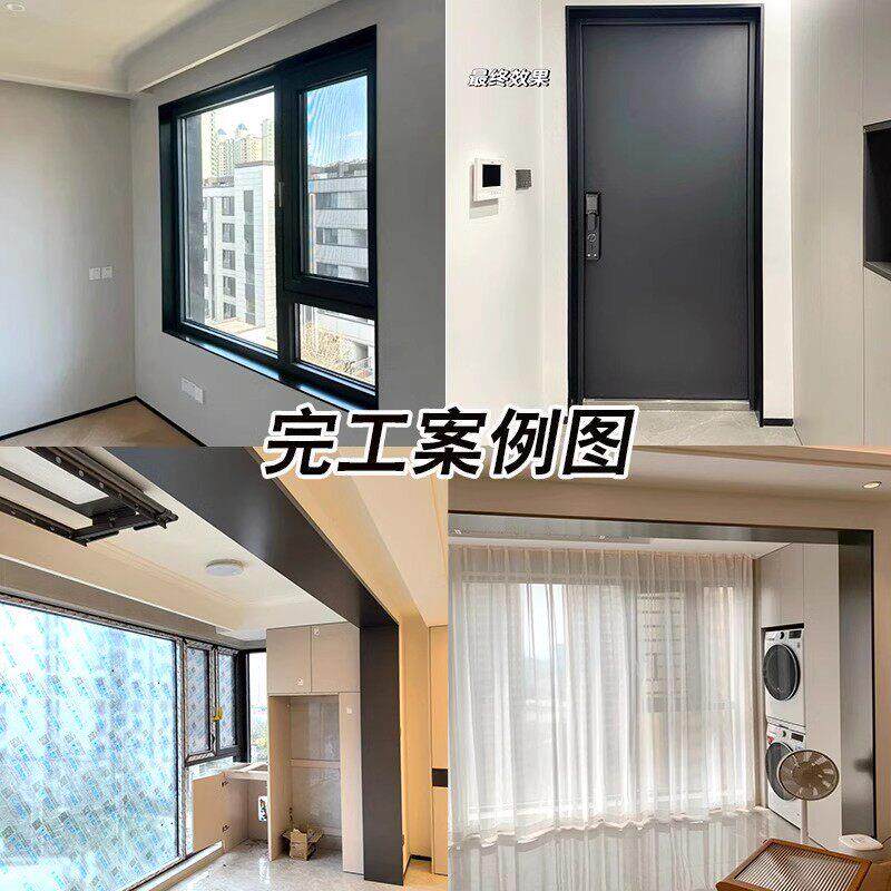不锈钢垭口门套包边门框阳台窗套边框入户门铝合金哑口套包安装