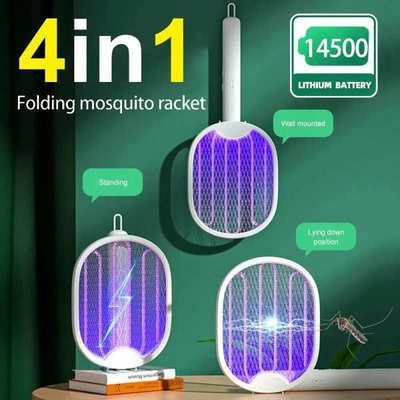 -2-拍  蚊foldableinelectric  mosquito电swatter1pcmosquito 1