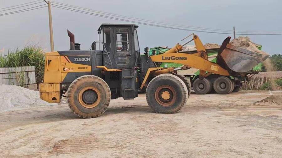 4月5日贺州资产处置柳工50CN长臂装载机网络拍卖公告