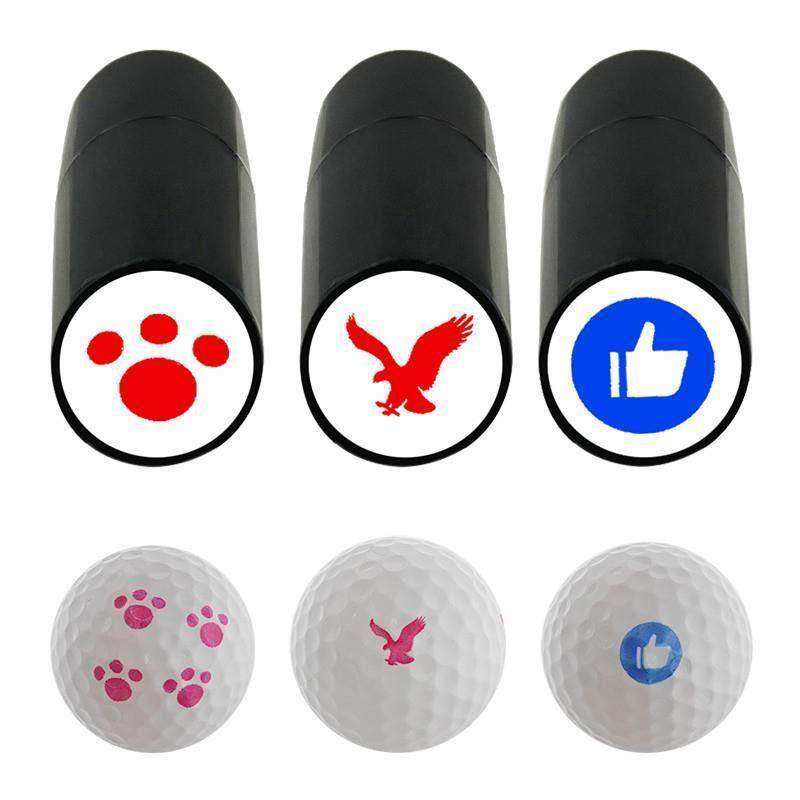 1 Pcs Golf Ball Stamper Stamp Marker Various Patterns Quick