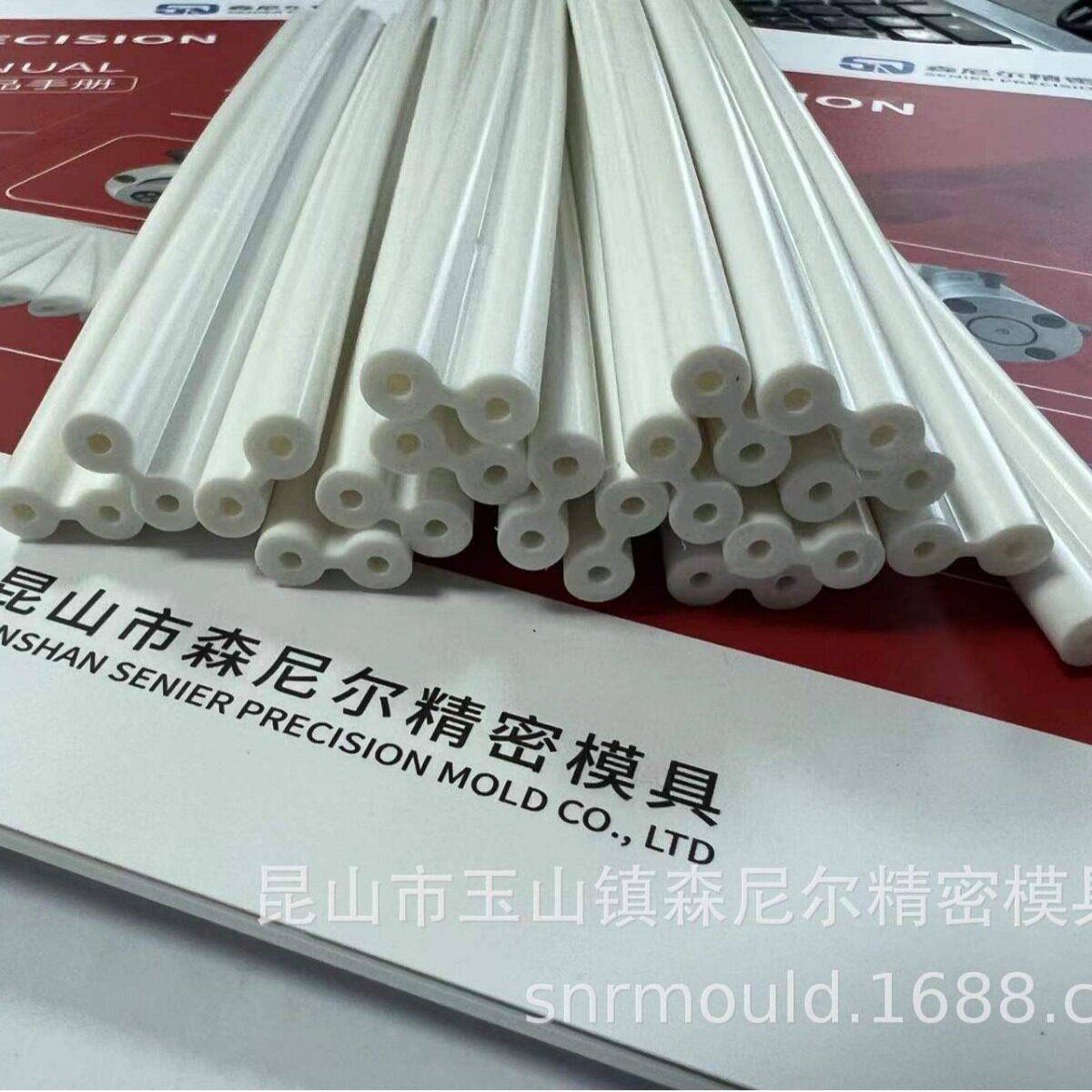 TPU双排管切口缝合器导管切口保护器TPU并排管挤出加工