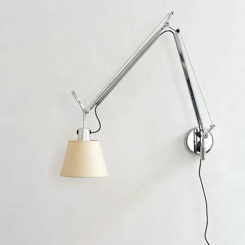 意大利设计师可调节摇臂伸缩壁灯中古个性创意卧室书房床头阅读灯